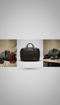Bolso de lona color arena