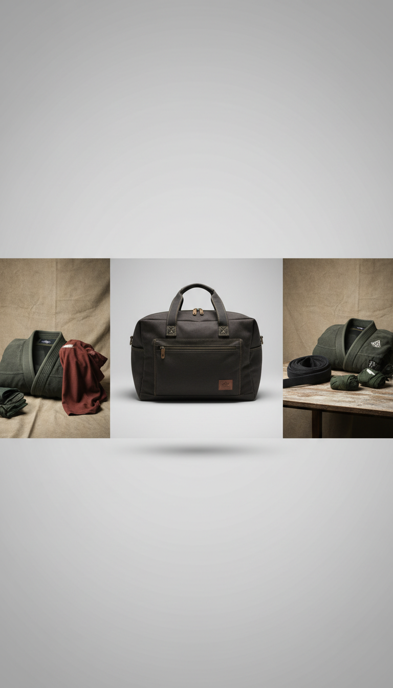 Bolso de lona color arena