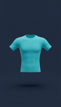 Rash guard técnico cyan eléctrico
